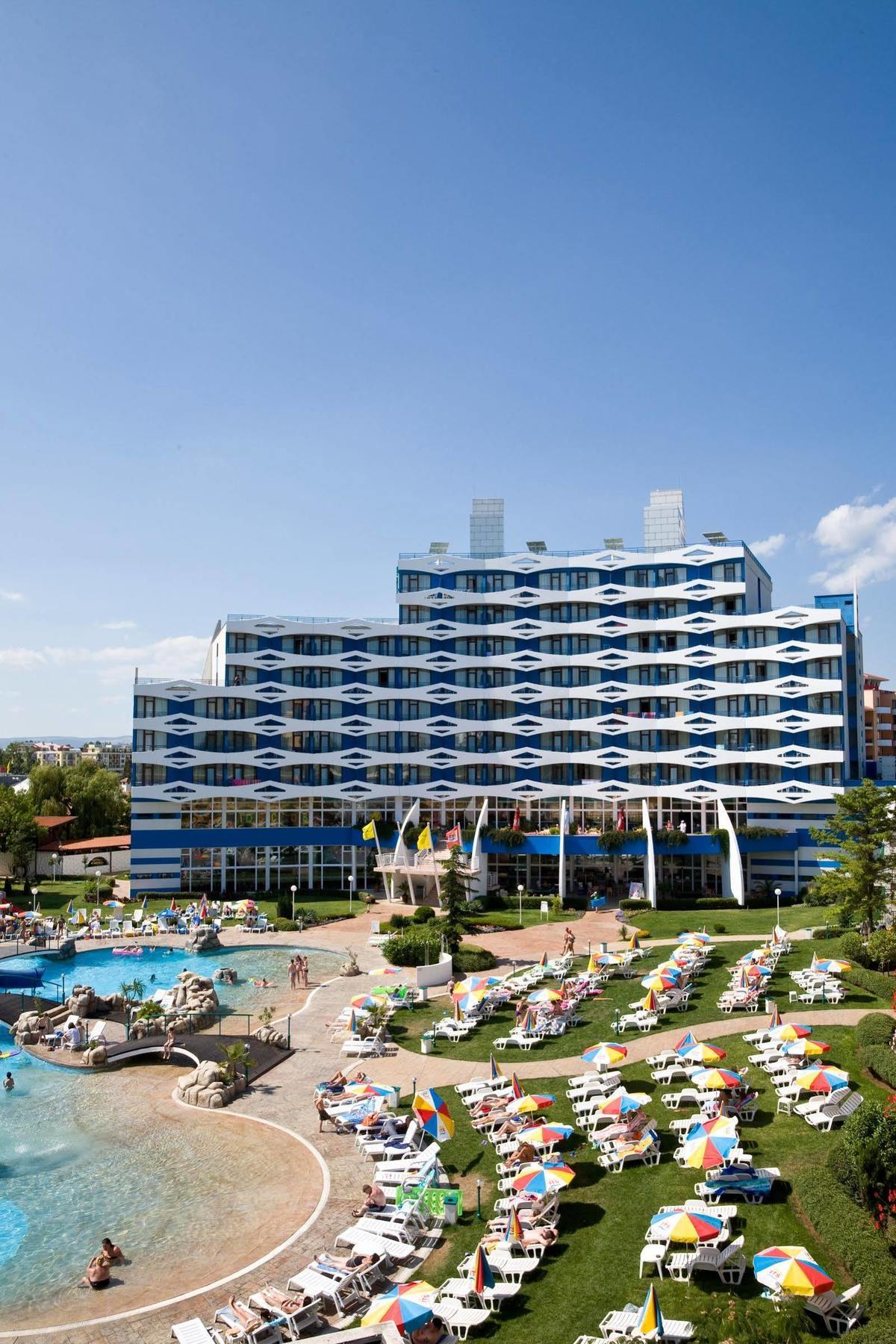 Trakia Plaza Hotel & Apartments Słoneczny Brzeg Zewnętrze zdjęcie